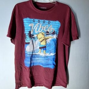 Good Vibes Surfing Bear Unisex Hardten  Tshirt